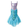 the MINI MERMAID - Girls Little Mermaid Princess Dress