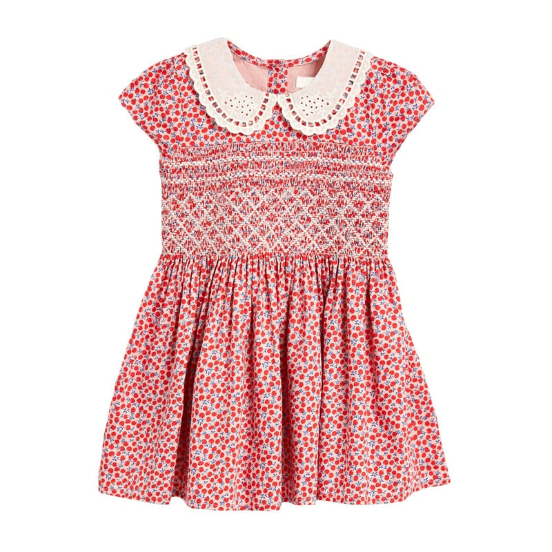 the SUMMER GIRL SAFARI - Summer Dress Cotton Soft Casual Baby Clothes