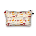 the LOVE BUG - Hearts Love You Printed Cosmetic Bag