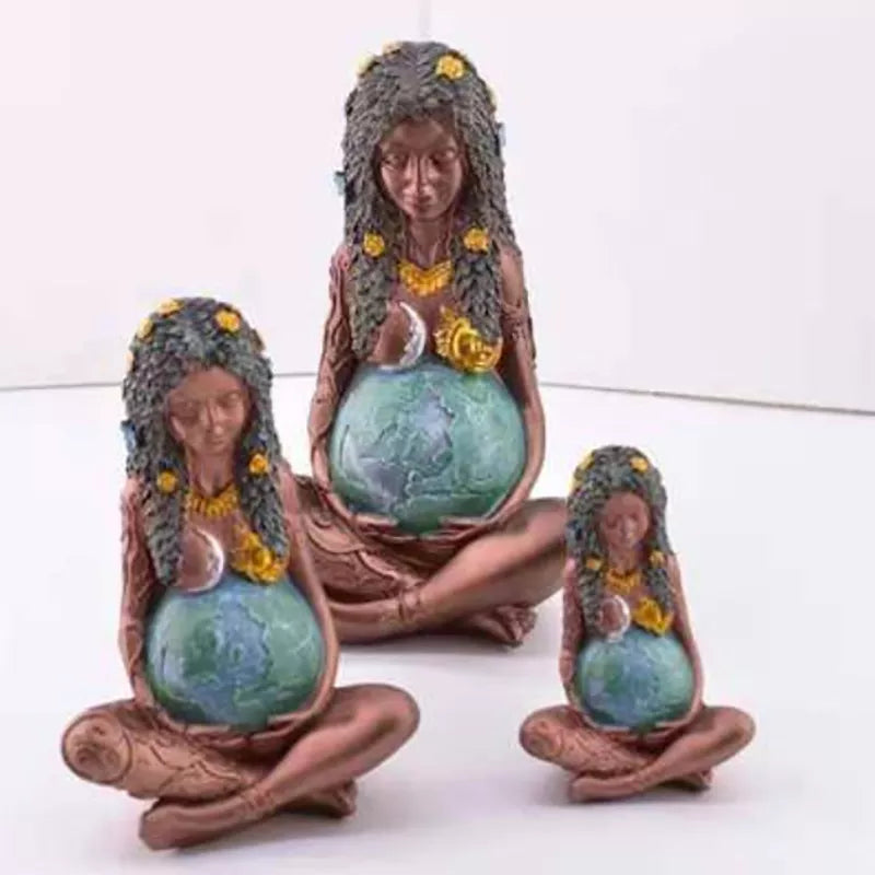 the GODDESS - Mother Earth Goddess Art Statue