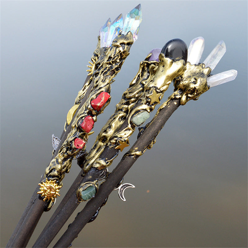 the WAND - Natural Crystal Handmade Jewelry