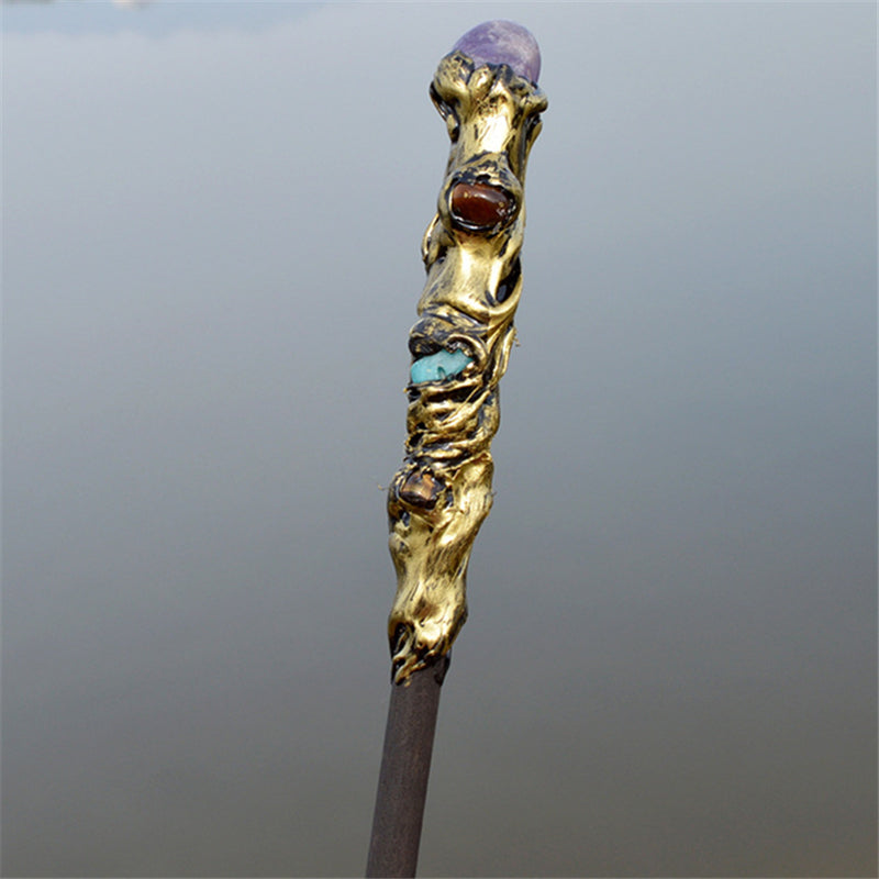 the WAND - Natural Crystal Handmade Jewelry