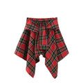 the TILTED KILT - Plaid Sports Casual Curtain Short Skirts