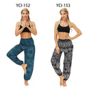 the YOGI - Boho Loose Yoga Pants High Waist Elasticity