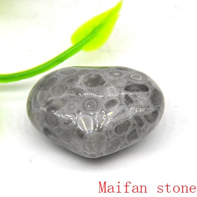 the LOVE STONES - Love Heart Shape Crystal Chakra Healing Stones