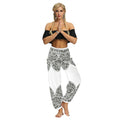 the YOGI - Boho Loose Yoga Pants High Waist Elasticity