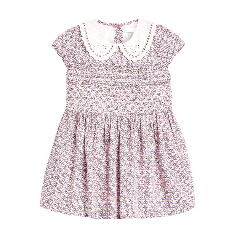 the SUMMER GIRL SAFARI - Summer Dress Cotton Soft Casual Baby Clothes