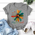 the SOUL HIPPIE - Hippie Soul Sunflower Print T-Shirt