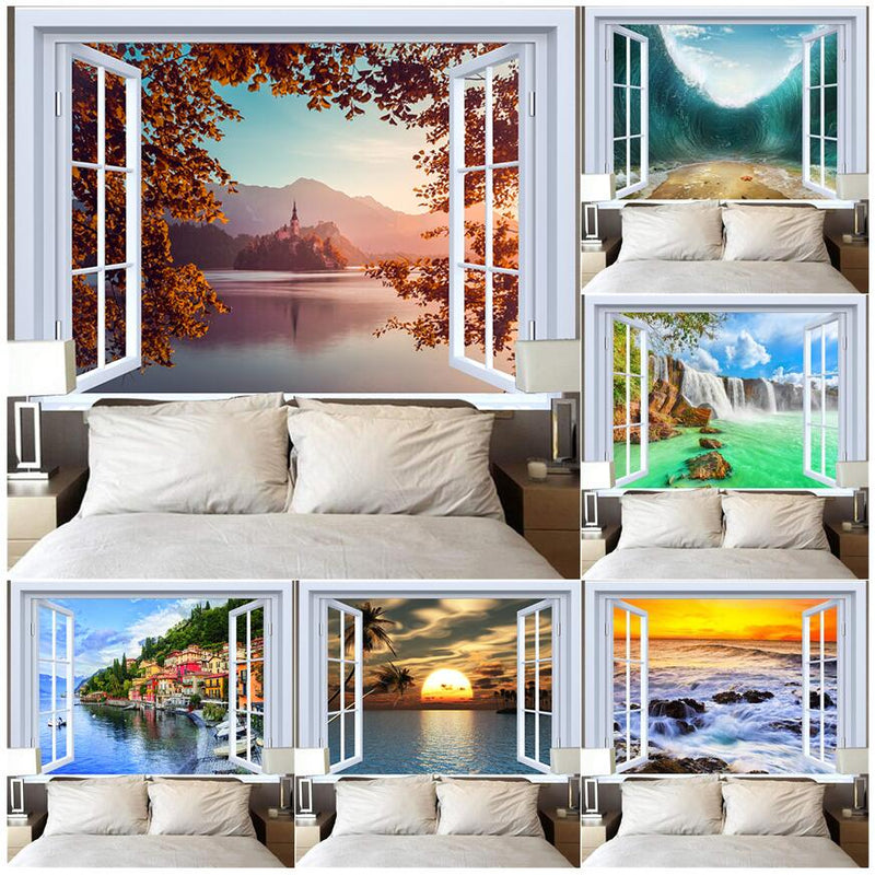 the WATERSIDE OASIS - Mountain Lake Sunset Ocean Waves Waterfall Nature Scenery