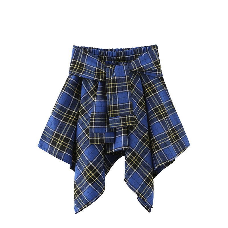 the TILTED KILT - Plaid Sports Casual Curtain Short Skirts