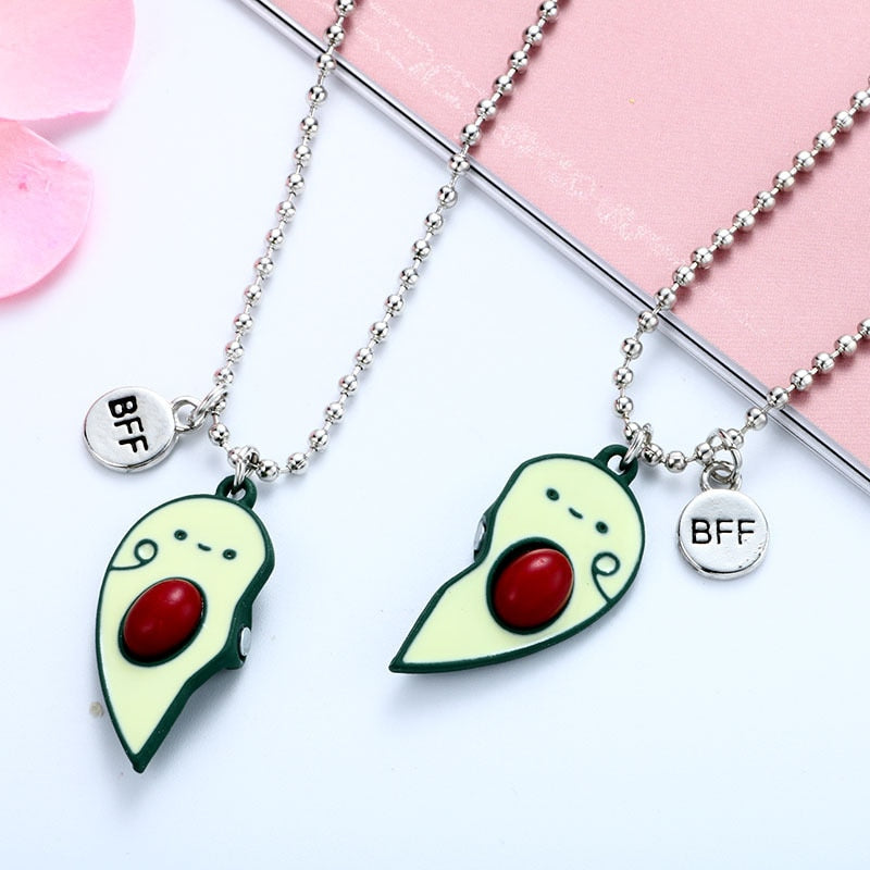 the BFF - Avocado Best Friends Necklace