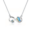 the LOVE BUTTERFLY - Butterfly I Love You Heart Luckly Butterfly Necklace