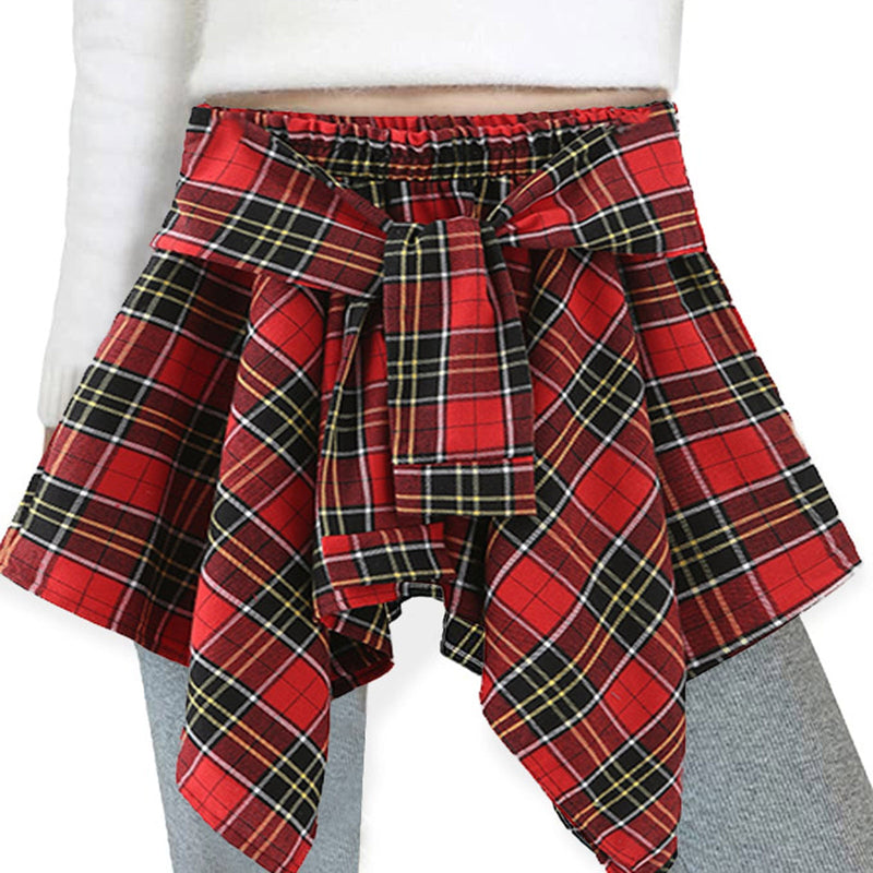 the TILTED KILT - Plaid Sports Casual Curtain Short Skirts