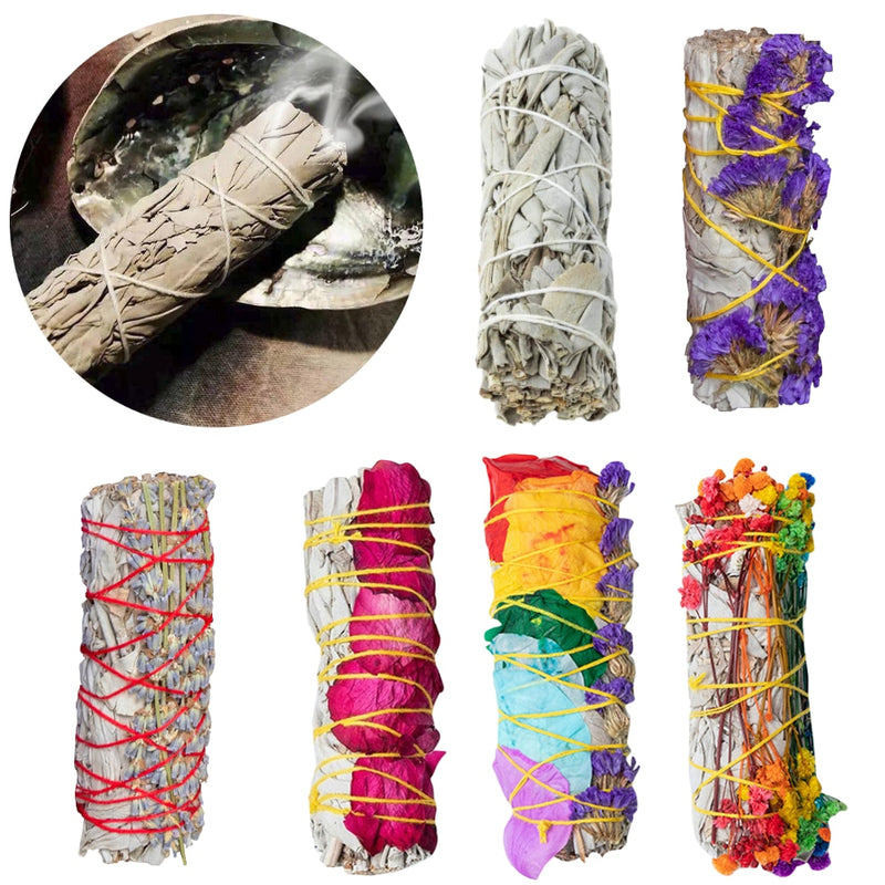 the SAGE STICKS - Natural White Sage Bundle Smudge Sticks