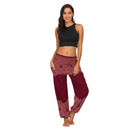 the YOGI - Boho Loose Yoga Pants High Waist Elasticity
