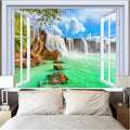 the WATERSIDE OASIS - Mountain Lake Sunset Ocean Waves Waterfall Nature Scenery