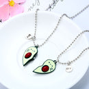 the BFF - Avocado Best Friends Necklace