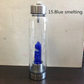 the CRYSTAL CLEANSE - Water Bottle Natural Crystal Point Healing