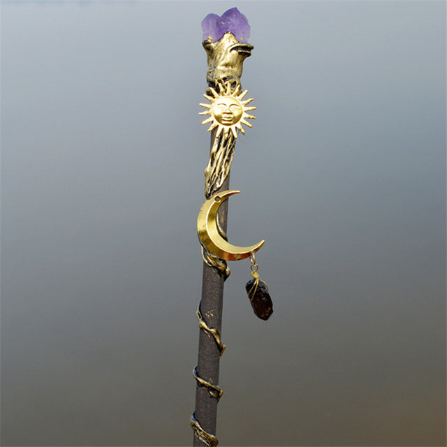 the WAND - Natural Crystal Handmade Jewelry