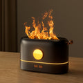 the FLAME - 3 Colors Flame Mist Maker Air Humidifier