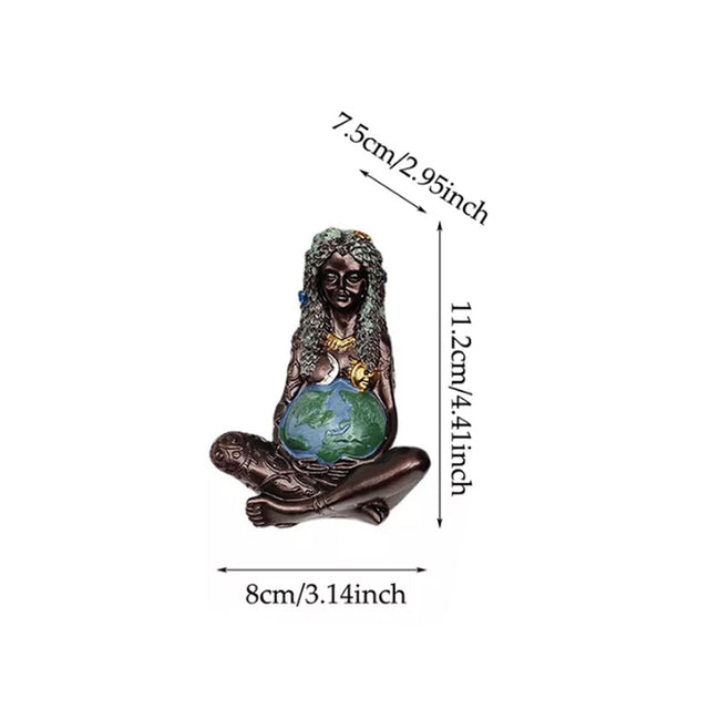 the GODDESS - Mother Earth Goddess Art Statue