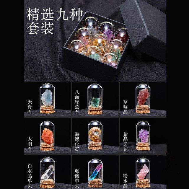 the CRYSTAL COLLECTION - Natural Crystal Stones