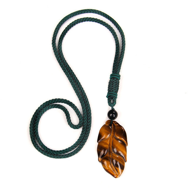 the TOTEM - Natural Australian Zebra Stone Necklace